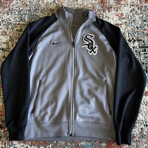 Nike Chicago White Sox Gray Full-Zip Jacket